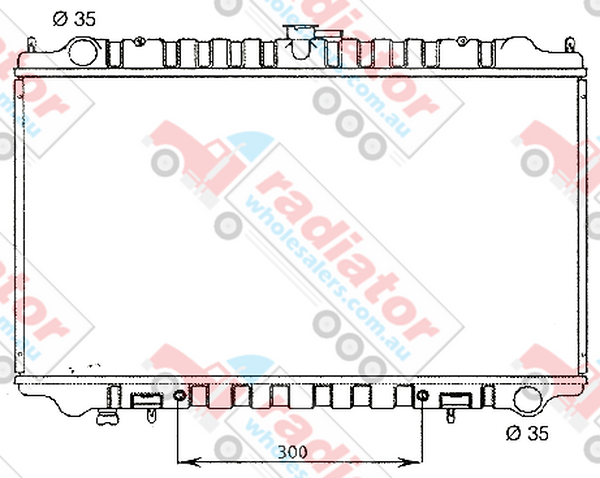 RW257126A Radiator